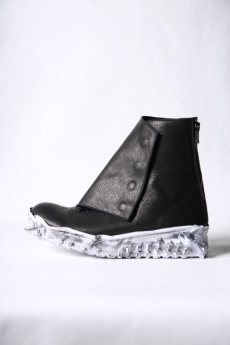 画像6: Portaille / ポルタユ " eden 別注 " / M17v2-L2WRAP / heated shrink cow leather W-rap boots (6)