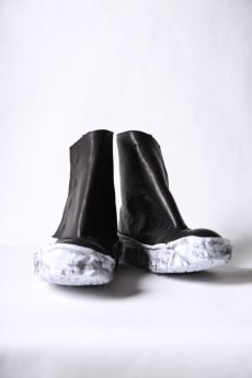 画像4: Portaille / ポルタユ " eden 別注 " / M17v2-L2WRAP / heated shrink cow leather W-rap boots (4)