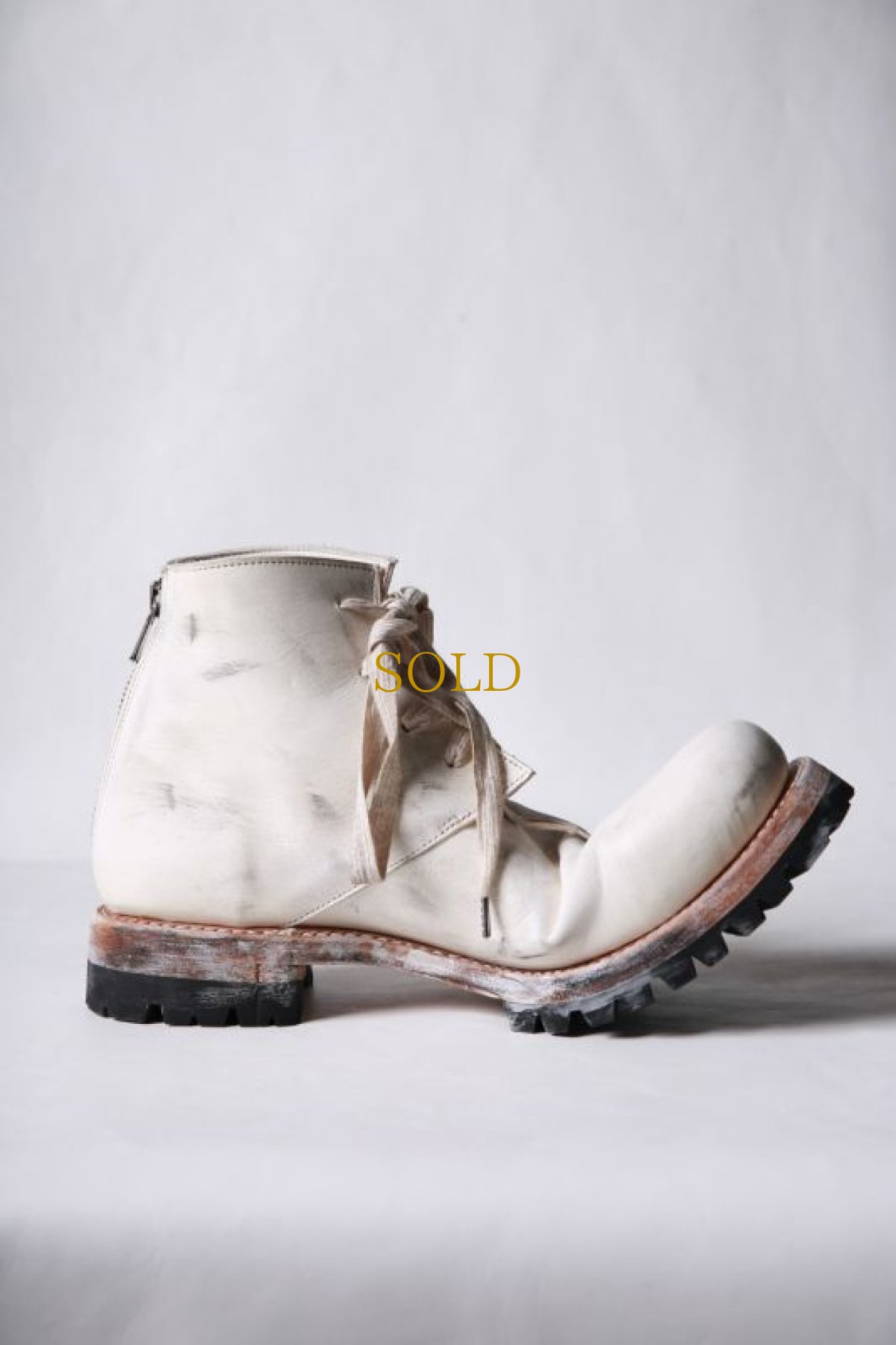画像7: Portaille / ポルタユ " eden 別注 " / PL2003-BLR1100 / Heated shrink cow leather boots (7)