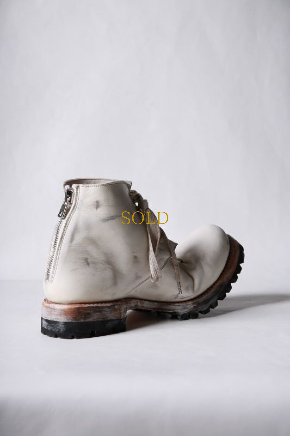 画像10: Portaille / ポルタユ " eden 別注 " / PL2003-BLR1100 / Heated shrink cow leather boots (10)