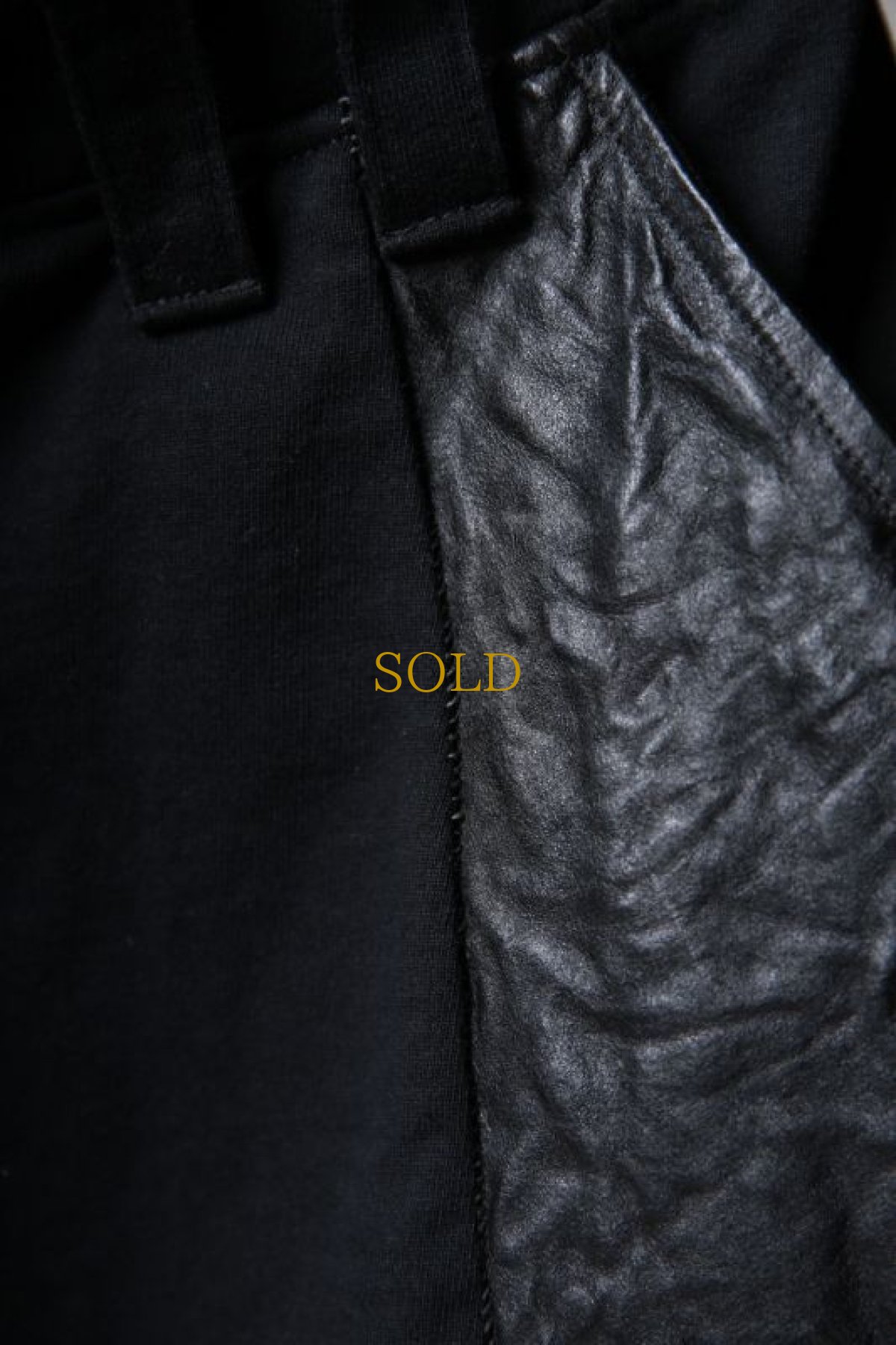 画像11: Thee OLD CIRCUS '' 9 '' / 9-9147 / Old brown / Publo Jersey × Rust Leather Half Pants (11)