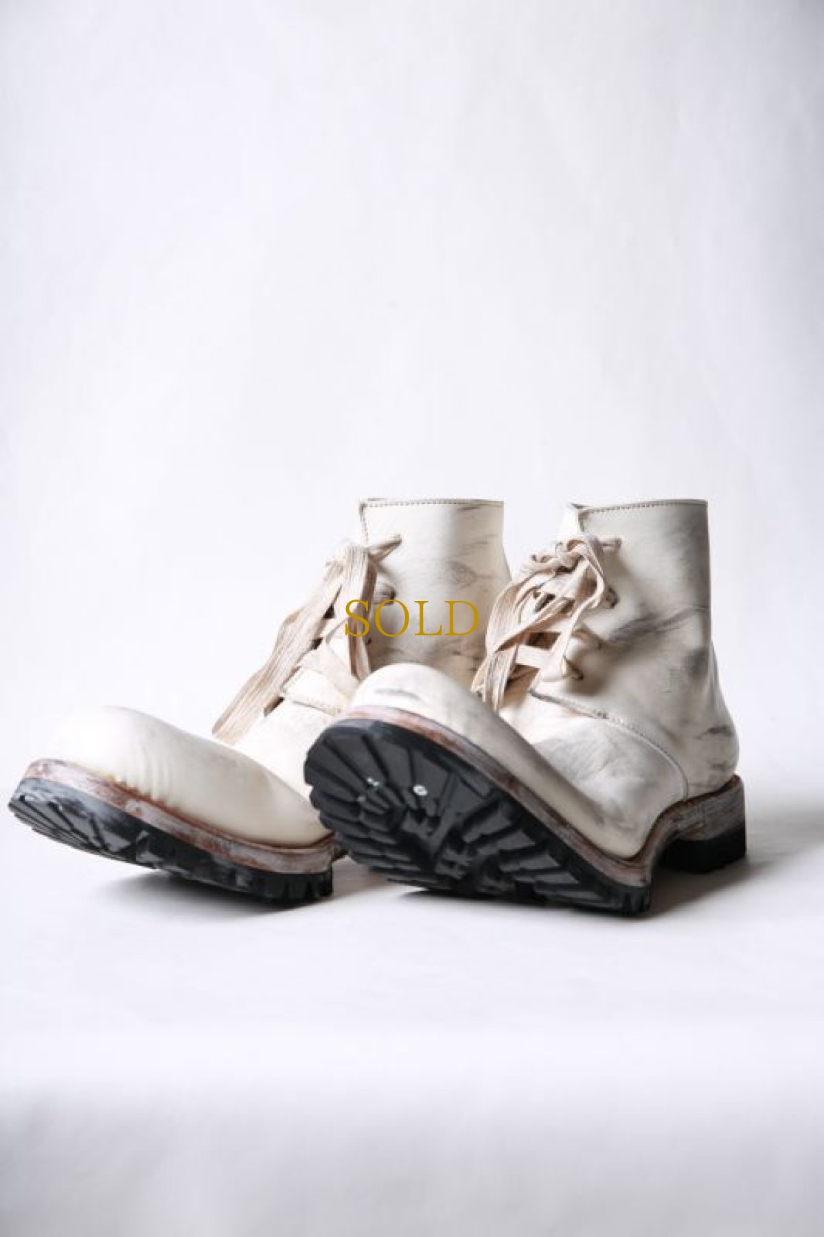 画像1: Portaille / ポルタユ " eden 別注 " / PL2003-BLR1100 / Heated shrink cow leather boots (1)