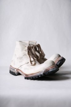 画像2: Portaille / ポルタユ " eden 別注 " / PL2003-BLR1100 / Heated shrink cow leather boots (2)
