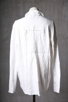 画像8: Wir Lineal / リネアル / WL-1101 / Inorganic structure dolman sleeve L/R Long sleeve Shirts (8)