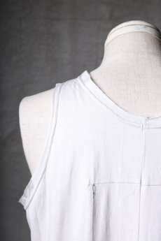 画像19: Wir Lineal / リネアル / WL-1105 / Inorganic structure C/L Tank top (19)