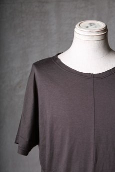 画像9: Wir Lineal / リネアル / WL-1106 / Inorganic structure dolman sleeve C/L T-Shirts (9)