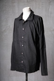 画像2: Wir Lineal / リネアル / WL-1101 / Inorganic structure dolman sleeve L/R Long sleeve Shirts (2)