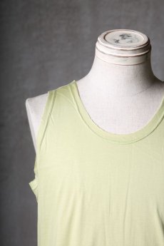 画像9: Wir Lineal / リネアル / WL-1105 / Inorganic structure C/L Tank top (9)