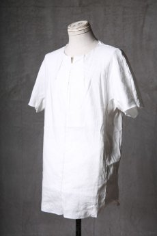 画像2: Wir Lineal / リネアル / WL-1102 / Inorganic structure dolman sleeve L/R T-shirts (2)