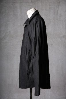 画像4: Wir Lineal / リネアル / WL-1101 / Inorganic structure dolman sleeve L/R Long sleeve Shirts (4)