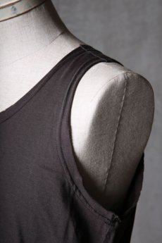 画像14: Wir Lineal / リネアル / WL-1105 / Inorganic structure C/L Tank top (14)