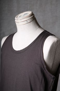 画像13: Wir Lineal / リネアル / WL-1105 / Inorganic structure C/L Tank top (13)