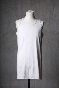 画像1: Wir Lineal / リネアル / WL-1105 / Inorganic structure C/L Tank top (1)