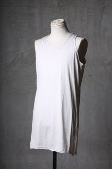 画像2: Wir Lineal / リネアル / WL-1105 / Inorganic structure C/L Tank top (2)