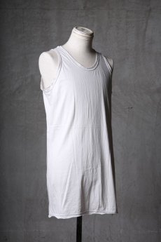 画像3: Wir Lineal / リネアル / WL-1105 / Inorganic structure C/L Tank top (3)