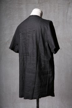 画像7: Wir Lineal / リネアル / WL-1102 / Inorganic structure dolman sleeve L/R T-shirts (7)