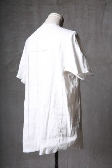 画像6: Wir Lineal / リネアル / WL-1102 / Inorganic structure dolman sleeve L/R T-shirts (6)