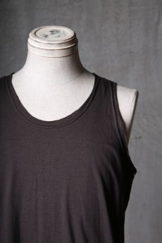 画像9: Wir Lineal / リネアル / WL-1105 / Inorganic structure C/L Tank top (9)