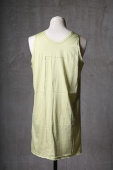 画像8: Wir Lineal / リネアル / WL-1105 / Inorganic structure C/L Tank top (8)