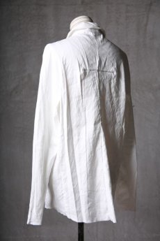 画像7: Wir Lineal / リネアル / WL-1101 / Inorganic structure dolman sleeve L/R Long sleeve Shirts (7)