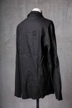 画像6: Wir Lineal / リネアル / WL-1101 / Inorganic structure dolman sleeve L/R Long sleeve Shirts (6)