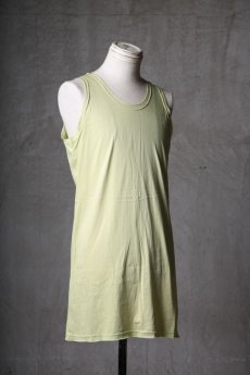 画像3: Wir Lineal / リネアル / WL-1105 / Inorganic structure C/L Tank top (3)