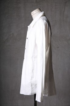 画像4: Wir Lineal / リネアル / WL-1101 / Inorganic structure dolman sleeve L/R Long sleeve Shirts (4)