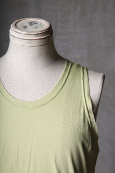 画像10: Wir Lineal / リネアル / WL-1105 / Inorganic structure C/L Tank top (10)