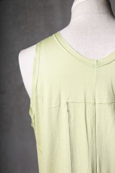 画像17: Wir Lineal / リネアル / WL-1105 / Inorganic structure C/L Tank top (17)