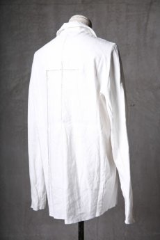 画像6: Wir Lineal / リネアル / WL-1101 / Inorganic structure dolman sleeve L/R Long sleeve Shirts (6)