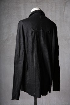 画像7: Wir Lineal / リネアル / WL-1101 / Inorganic structure dolman sleeve L/R Long sleeve Shirts (7)