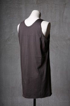 画像5: Wir Lineal / リネアル / WL-1105 / Inorganic structure C/L Tank top (5)