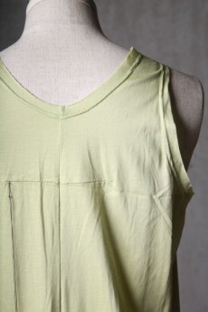 画像18: Wir Lineal / リネアル / WL-1105 / Inorganic structure C/L Tank top (18)