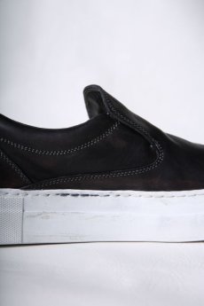 画像18: incarnation / インカネーション " Garage Eden SESSION "  / 32211V-7897 / HORSE LEATHER SLIP-ON SNEAKER (18)