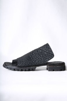 画像6: Portaille / ポルタユ " eden 別注 " / Sab-VIB100 / Bull Shrink leather VIBRAM #100 Sole Sandals (6)