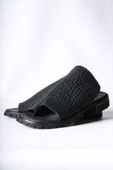 画像3: Portaille / ポルタユ " eden 別注 " / Sab-VIB100 / Bull Shrink leather VIBRAM #100 Sole Sandals (3)
