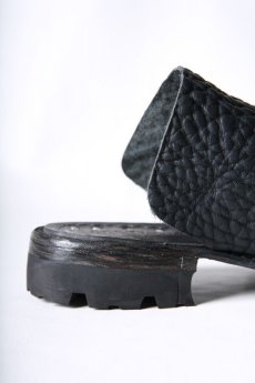 画像16: Portaille / ポルタユ " eden 別注 " / Sab-VIB100 / Bull Shrink leather VIBRAM #100 Sole Sandals (16)