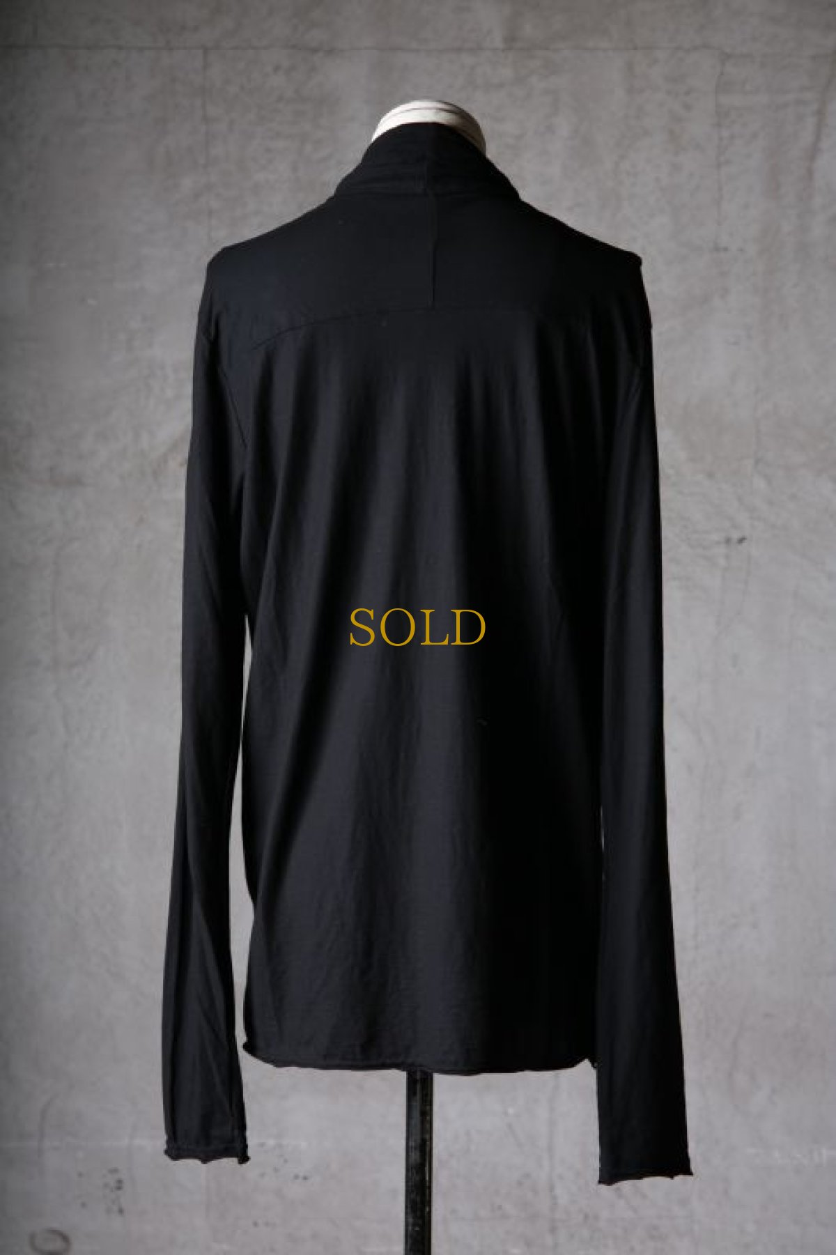 画像6: Thee OLD CIRCUS '' 1973 '' / 1121 / Roadie / 35s SZ 天竺 Wシルケット アイスコットン ドレープネックカーディガン (6)