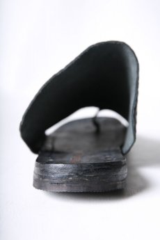 画像16: Portaille / ポルタユ / Sab-MC / Bull Shrink leather Sandals (16)