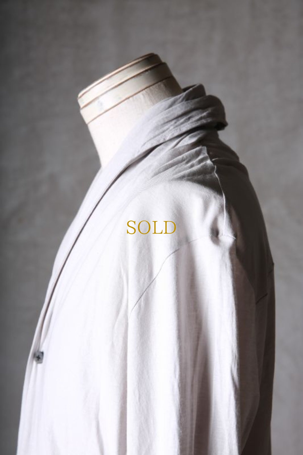 画像17: Thee OLD CIRCUS '' 1973 '' / 1121 / Roadie / 35s SZ 天竺 Wシルケット アイスコットン ドレープネックカーディガン (17)