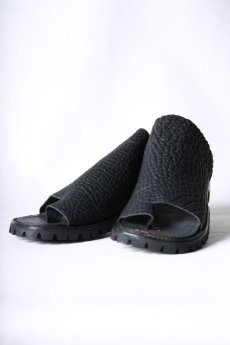 画像2: Portaille / ポルタユ " eden 別注 " / Sab-VIB100 / Bull Shrink leather VIBRAM #100 Sole Sandals (2)