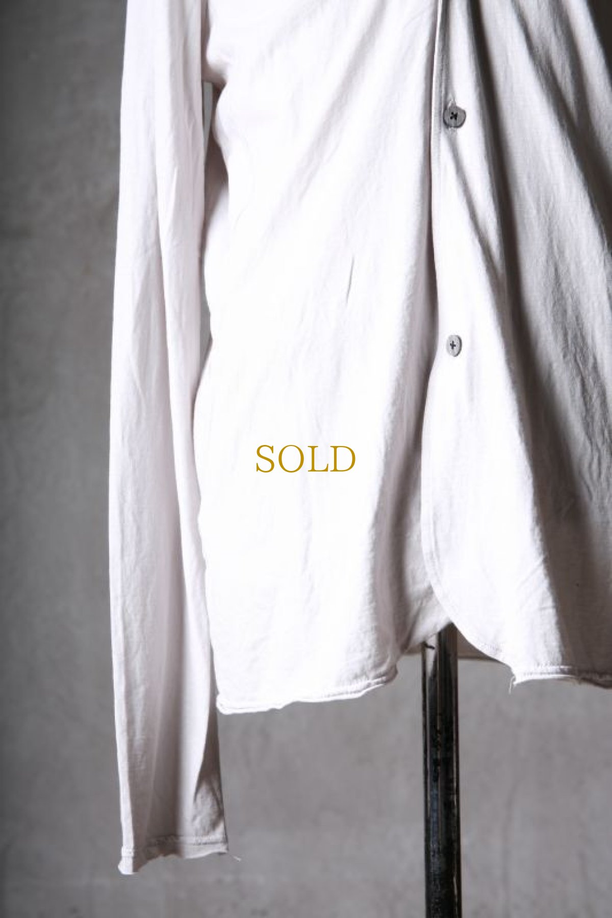 画像11: Thee OLD CIRCUS '' 1973 '' / 1121 / Roadie / 35s SZ 天竺 Wシルケット アイスコットン ドレープネックカーディガン (11)