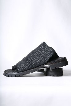 画像4: Portaille / ポルタユ " eden 別注 " / Sab-VIB100 / Bull Shrink leather VIBRAM #100 Sole Sandals (4)