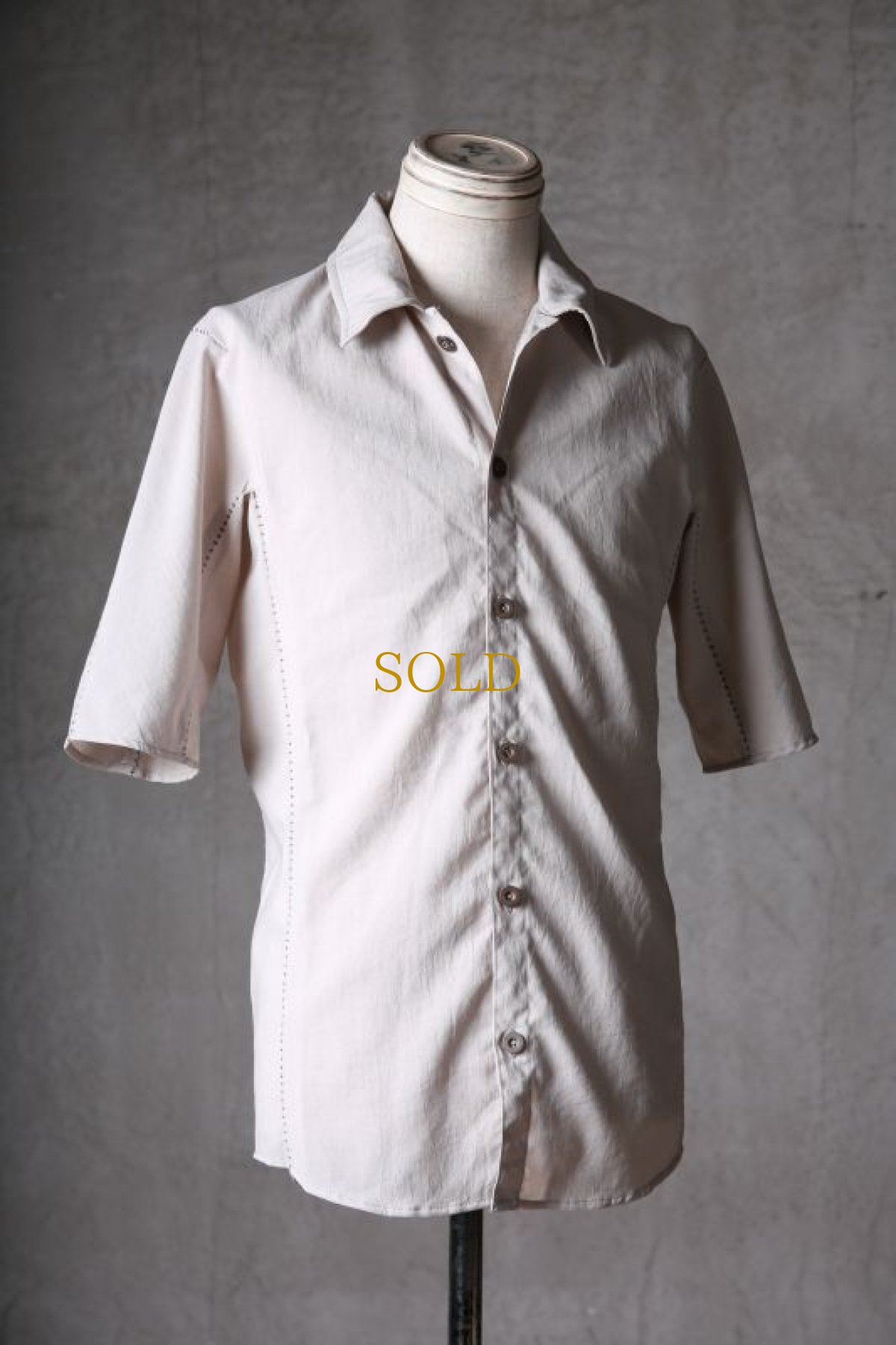 画像3: Thee OLD CIRCUS '' 1973 '' / 1113 / Seaside PUNK / Ester Linen Future Harf Sleeve Shirts (3)