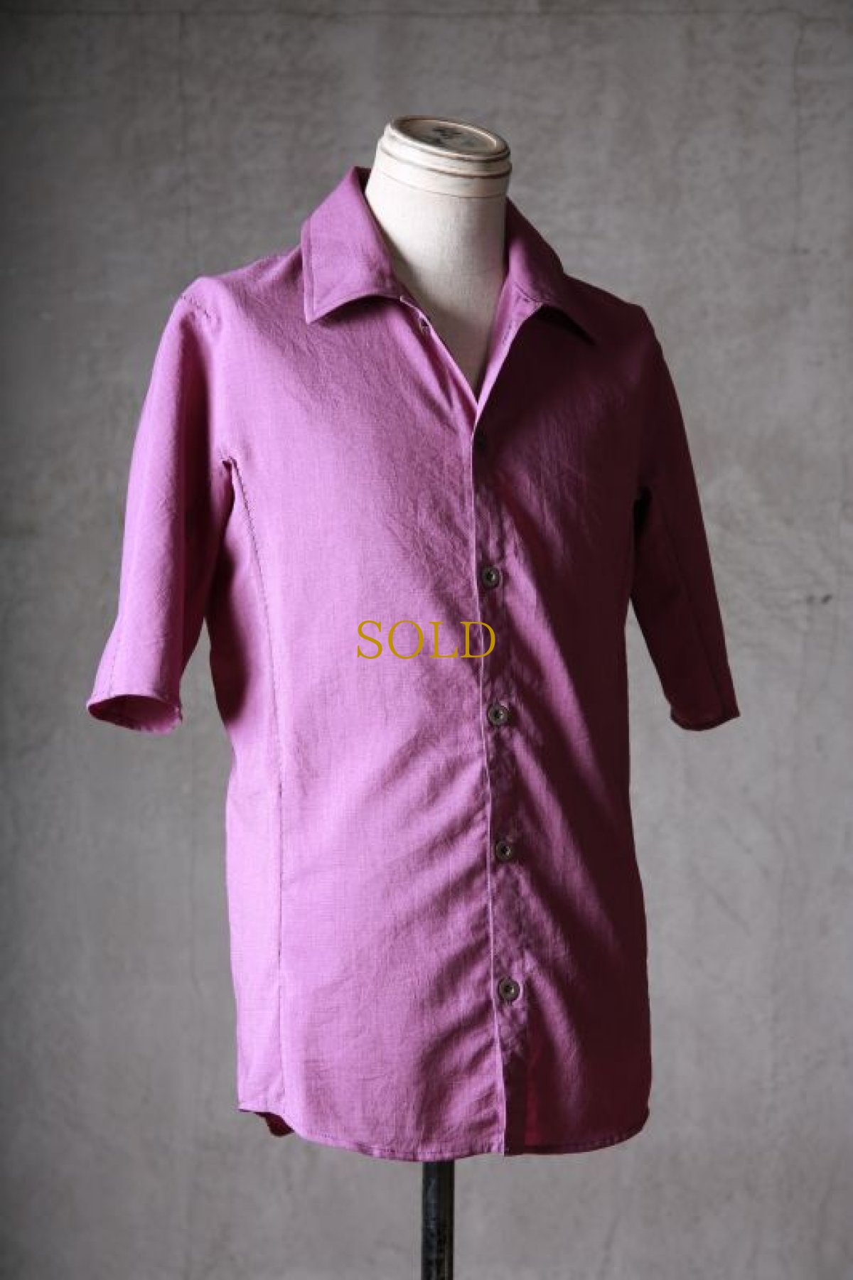 画像3: Thee OLD CIRCUS '' 1973 '' / 1113 / Seaside PUNK / Ester Linen Future Harf Sleeve Shirts (3)