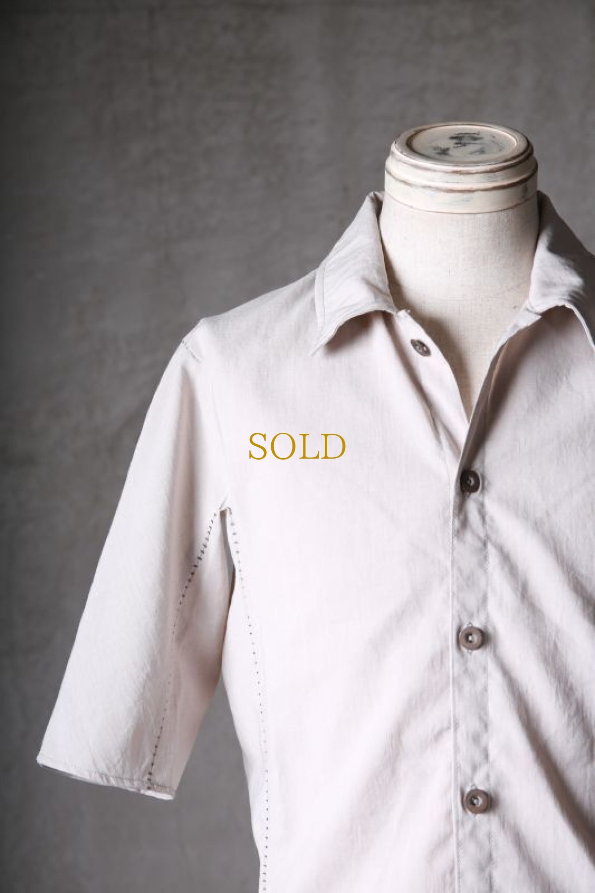 画像9: Thee OLD CIRCUS '' 1973 '' / 1113 / Seaside PUNK / Ester Linen Future Harf Sleeve Shirts (9)