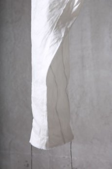 画像11: Wir Lineal / リネアル / WL-1104 / Inorganic structure sarrouel relax pants (11)