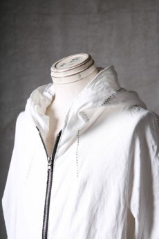 画像14: Wir Lineal / リネアル / WL-1103 / Inorganic structure dolman sleeve zip hoodie (14)