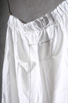 画像18: Wir Lineal / リネアル / WL-1104 / Inorganic structure sarrouel relax pants (18)