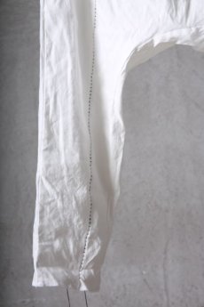 画像15: Wir Lineal / リネアル / WL-1104 / Inorganic structure sarrouel relax pants (15)